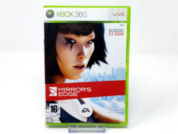 Portada de Mirror's Edge (UK) para XBOX 360, edición PAL UK, de segunda mano