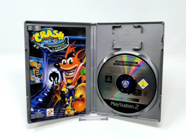 Crash Bandicoot: La Venganza de Cortex (ESP) (Platinum) para PlayStation 2, edición PAL España, de segunda mano