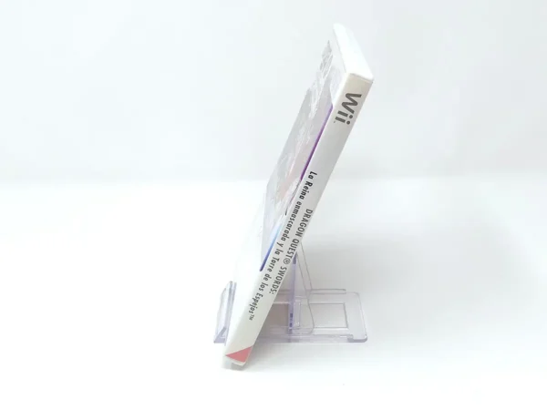 Lateral de la caja de Dragon Quest Swords: La Reina enmascarada y la Torre de los Espejos (ESP) para Nintendo Wii