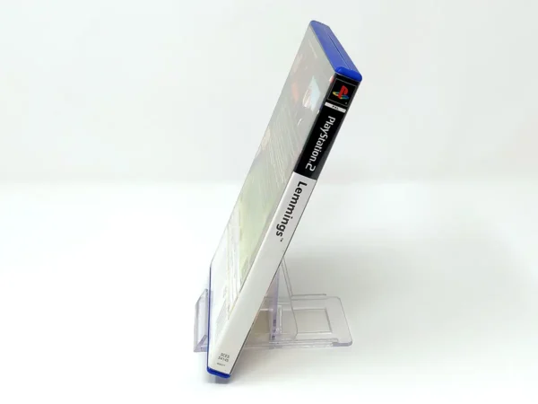 Lateral de la caja de Lemmings (POR) para PlayStation 2