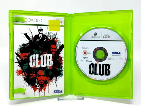 Interior del juego The Club (ESP) (Rebajado) para XBOX 360 con disco y manual