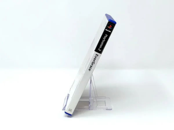 Lateral de la caja de Evergrace para PlayStation 2