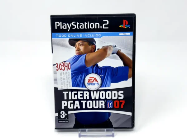 Portada de Tiger Woods PGA Tour 07 (ESP) (Rebajado) para PlayStation 2, edición PAL España, de segunda mano