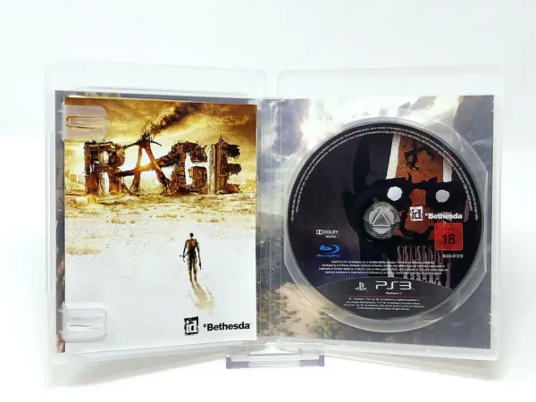 Lateral de la caja de Rage (Anarchy Edition) (ESP) para PlayStation 3