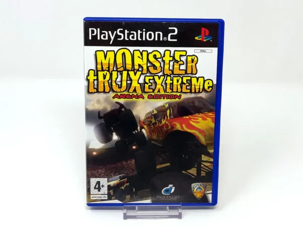 Portada de Monster Trux Extreme: Arena Edition (POR) para PlayStation 2, edición PAL Portugal, de segunda mano