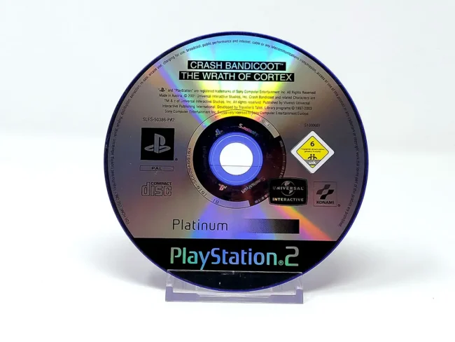 Crash Bandicoot: La Venganza de Cortex (ESP) (Disco) (Platinum)