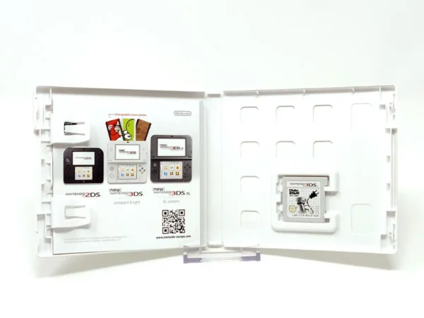 Interior del juego Chibi-Robo!: Zip Lash (ESP) para Nintendo 3DS con disco y manual