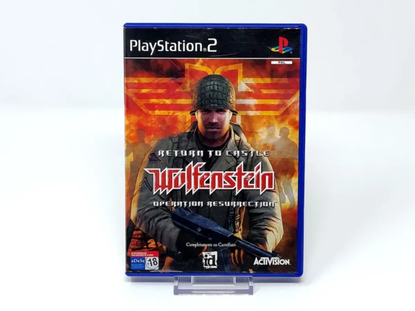 Portada de Return to Castle Wolfenstein: Operation Resurrection (ESP) (Rebajado) para PlayStation 2, edición PAL España, de segunda mano