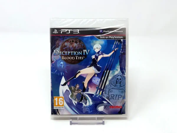 Portada de Deception IV: Blood Ties (ESP) (Precintado) para PlayStation 3, edición PAL España, de segunda mano