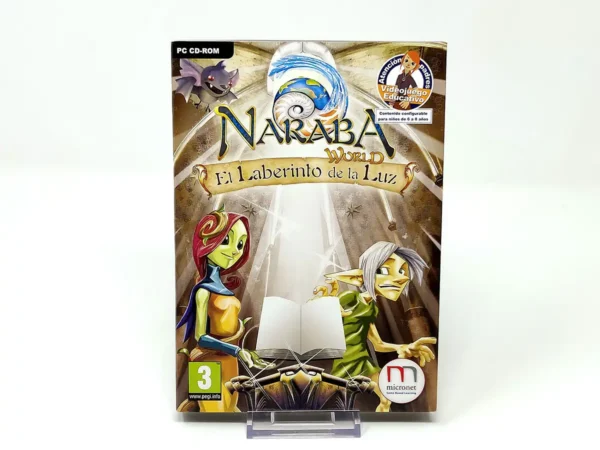 Portada de Naraba World: El Laberinto de la Luz (ESP) (Precintado) para PC, edición PAL España, nuevo