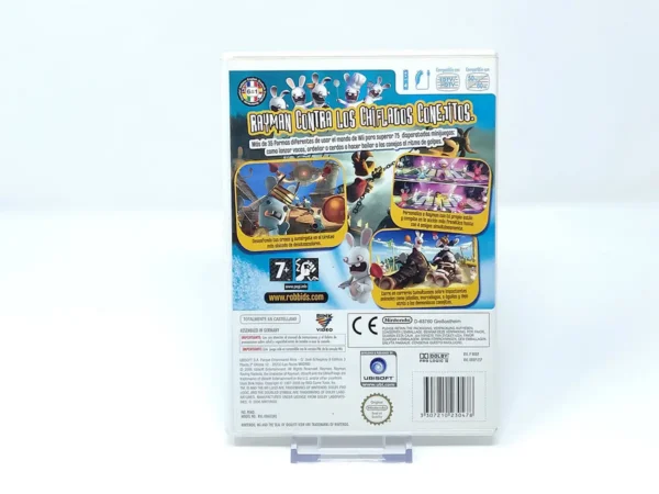 Rayman: Raving Rabbids (ESP) (Rebajado) para Nintendo Wii, edición PAL España, de segunda mano