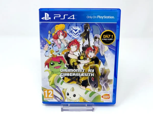 Portada de Digimon Story: Cyber Sleuth (UK) para PlayStation 4, edición PAL UK, de segunda mano
