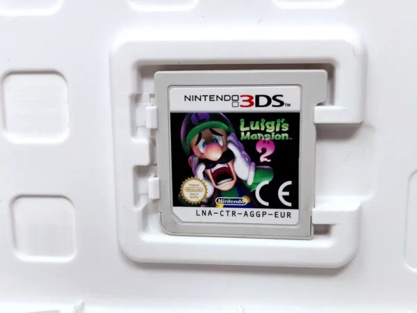 Lateral de la caja de Luigi's Mansion 2 (ESP) (Rebajado) para Nintendo 3DS