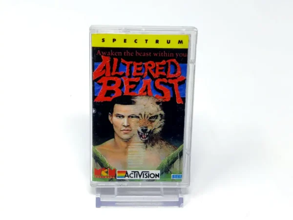 Portada de Altered Beast (SEGA) para Sinclair ZX Spectrum, edición PAL, de segunda mano