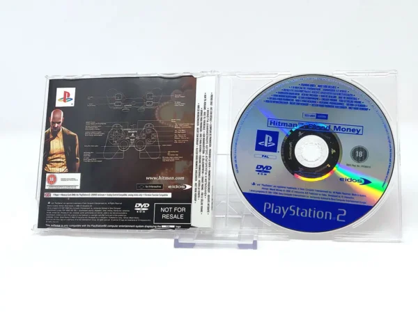Parte trasera de Hitman: Blood Money (EUR) (Promo) para PlayStation 2