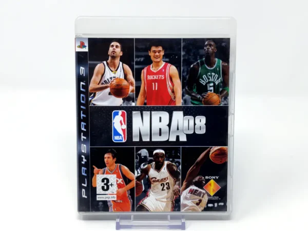 Portada de NBA 08 (ESP) para PlayStation 3, edición PAL España, de segunda mano