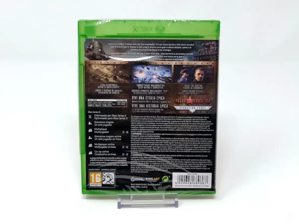 Parte trasera de Iron Harvest: Complete Edition (ESP) (Precintado) para XBOX One / Series X/S, edición PAL España