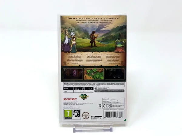 Parte trasera de Airoheart (ESP) (Precintado) para Nintendo Switch, edición PAL España