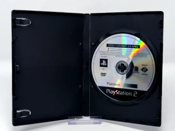 Interior del juego Gran Turismo 3: A-Spec (FRA) (Platinum) (Rebajado) para PlayStation 2 con disco y manual
