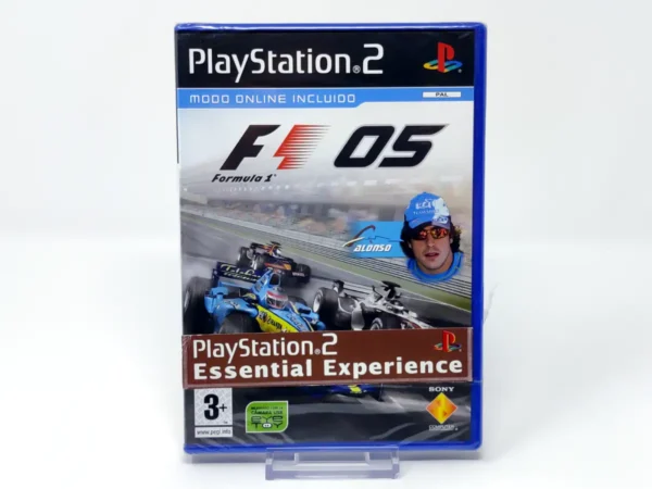 Portada de Formula One 05 (ESP) (v2) (Precintado) para PlayStation 2, edición PAL España, de segunda mano