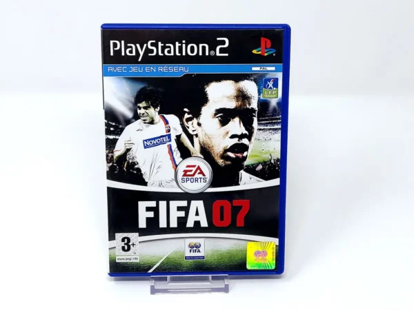 Portada de FIFA 07 (FRA) para PlayStation 2, edición PAL Francia, de segunda mano