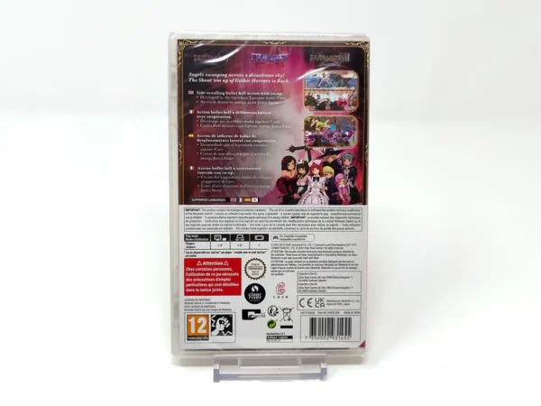 Parte trasera de Deathsmiles I･II (ESP) (Precintado) para Nintendo Switch, edición PAL España