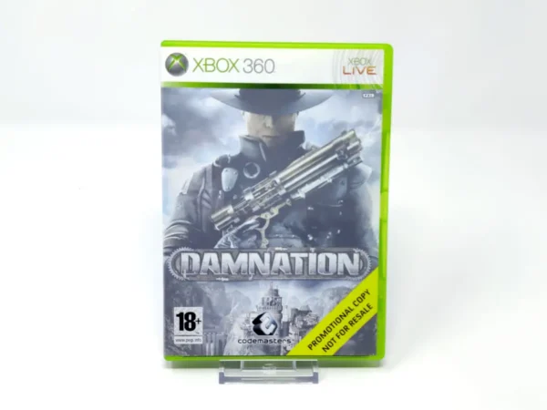 Portada de Damnation (ESP) (Promo) para XBOX 360, edición PAL España, de segunda mano