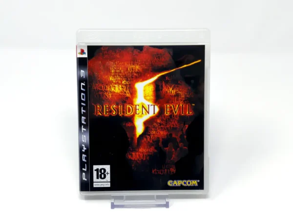 Portada de Resident Evil 5 (ESP) para PlayStation 3, edición PAL España, de segunda mano