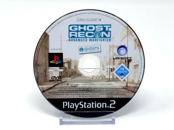 Tom Clancy's Ghost Recon: Advanced Warfighter (ESP) (Disco) para PlayStation 2, edición PAL España, de segunda mano
