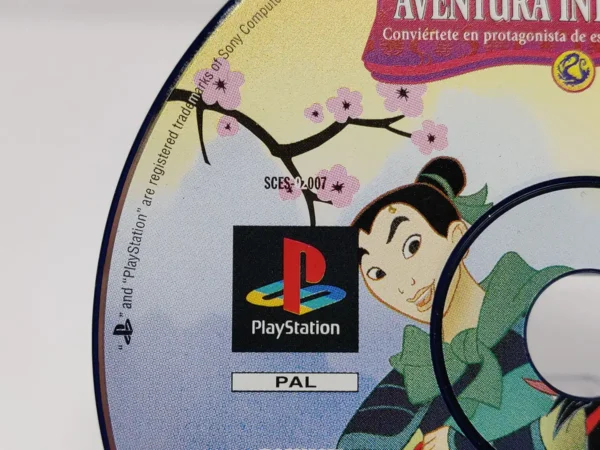 Disney's Aventura Interactiva: Mulan (ESP) (Disco) para PlayStation 1, de segunda mano