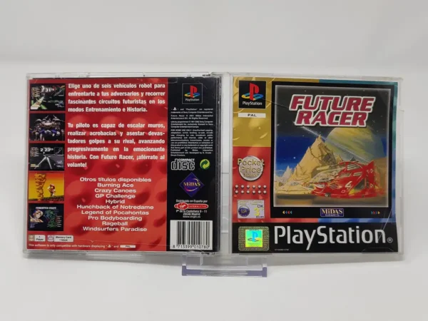 Future Racer (ESP) (Carátula) para PlayStation 1, de segunda mano