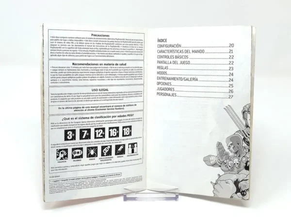 Hyper Street Fighter II: The Anniversary Edition (ESP) (Manual) para PlayStation 2, edición PAL España, de segunda mano