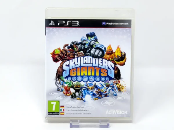 Portada de Skylanders: Giants (ESP) (Rebajado) para PlayStation 3, edición PAL España, de segunda mano
