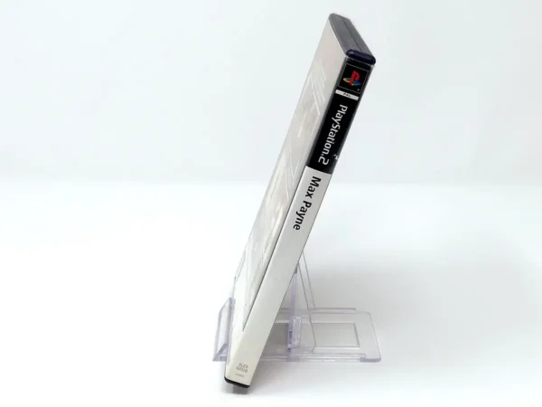 Lateral de la caja de Max Payne (ESP) para PlayStation 2