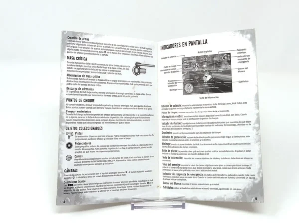 The Incredible Hulk: Ultimate Destruction (ESP) (Manual) para PlayStation 2, edición PAL España, de segunda mano