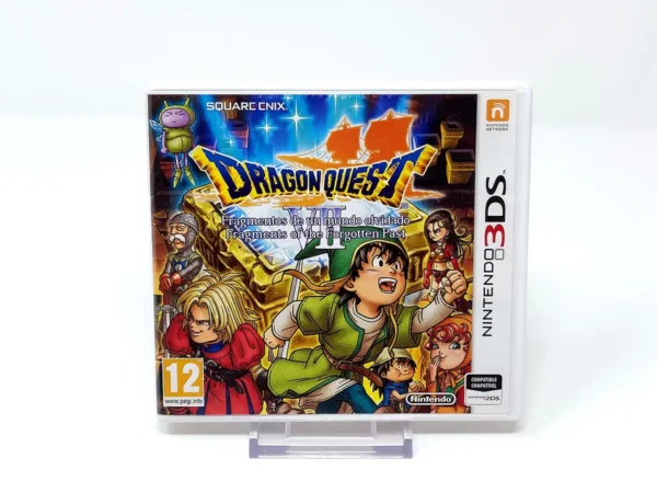 Portada de Dragon Quest VII: Fragmentos de un mundo olvidado (ESP) para Nintendo 3DS, edición PAL España, de segunda mano