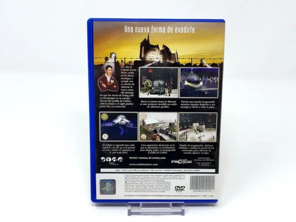 Parte trasera de Prisoner of War (ESP) (v2) para PlayStation 2, edición PAL España