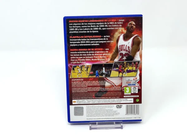 Parte trasera de NBA 2K12 (ESP) (Rebajado) para PlayStation 2, edición PAL España