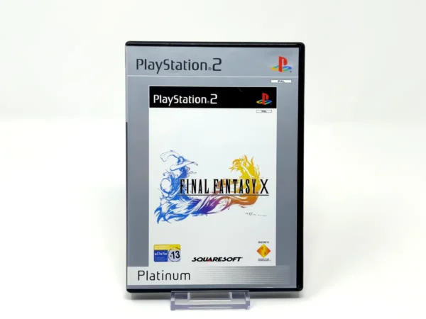 Portada de Final Fantasy X (ESP) (Platinum) para PlayStation 2, edición PAL España, de segunda mano