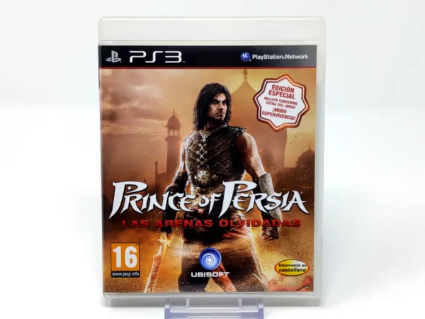 Portada de Prince of Persia: Las Arenas Olvidadas (Edición Especial) (ESP) para PlayStation 3, edición PAL España, de segunda mano