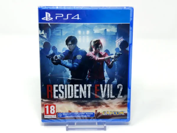 Portada de Resident Evil 2 (ESP) (Precintado) para PlayStation 4, edición PAL España, nuevo