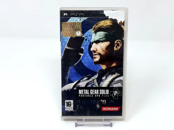Portada de Metal Gear Solid: Portable Ops Plus (ESP) (Rebajado) para PSP, edición PAL España, de segunda mano
