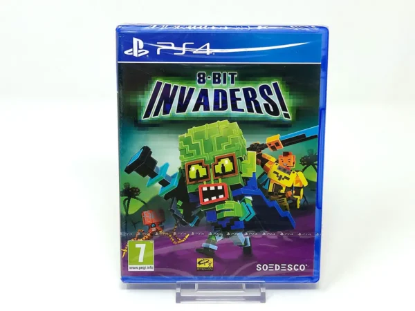 Portada de 8-Bit Invaders! (ESP) (Precintado) para PlayStation 4, edición PAL España, nuevo