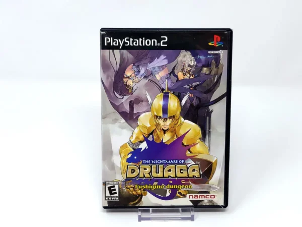 Portada de The Nightmare of Druaga: Fushigino Dungeon (USA) para PlayStation 2, edición NTSC USA, de segunda mano