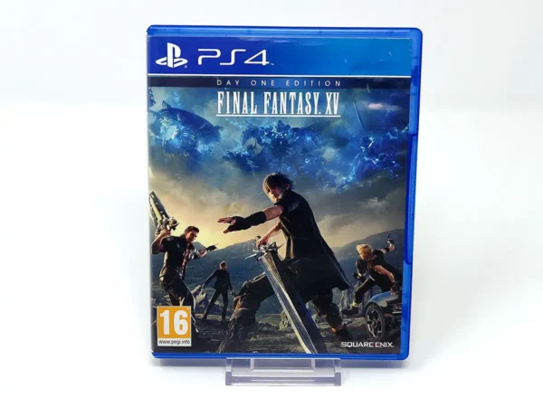 Portada de Final Fantasy XV (Day One Edition) (ESP) para PlayStation 4, edición PAL España, de segunda mano