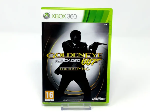 Portada de GoldenEye 007: Reloaded (Edición Mi6) (ESP) para XBOX 360, edición PAL España, de segunda mano
