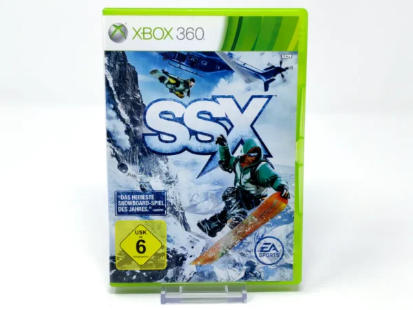 Portada de SSX (ALE) para XBOX 360, edición PAL Alemania, de segunda mano