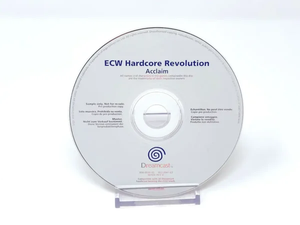 ECW Hardcore Revolution (EUR) (Disco) para Sega Dreamcast, edición PAL, de segunda mano