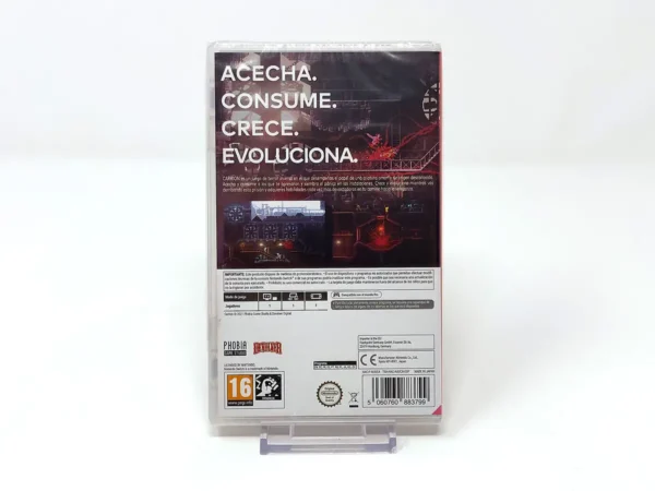 Parte trasera de CARRION (ESP) (Precintado) para Nintendo Switch, edición PAL España
