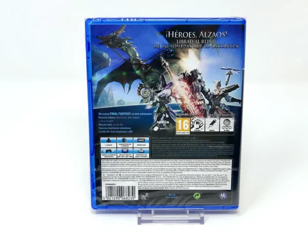 Parte trasera de Final Fantasy XIV: Heavensward (ESP) (Precintado) para PlayStation 4, edición PAL España